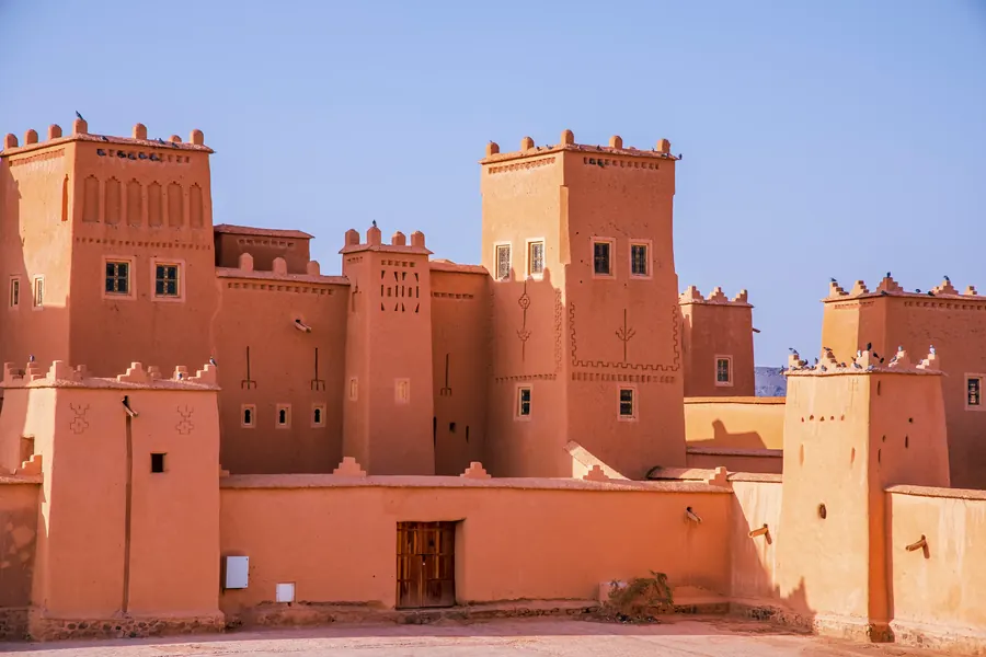 Kasbah de adobe en Ouarzazate
